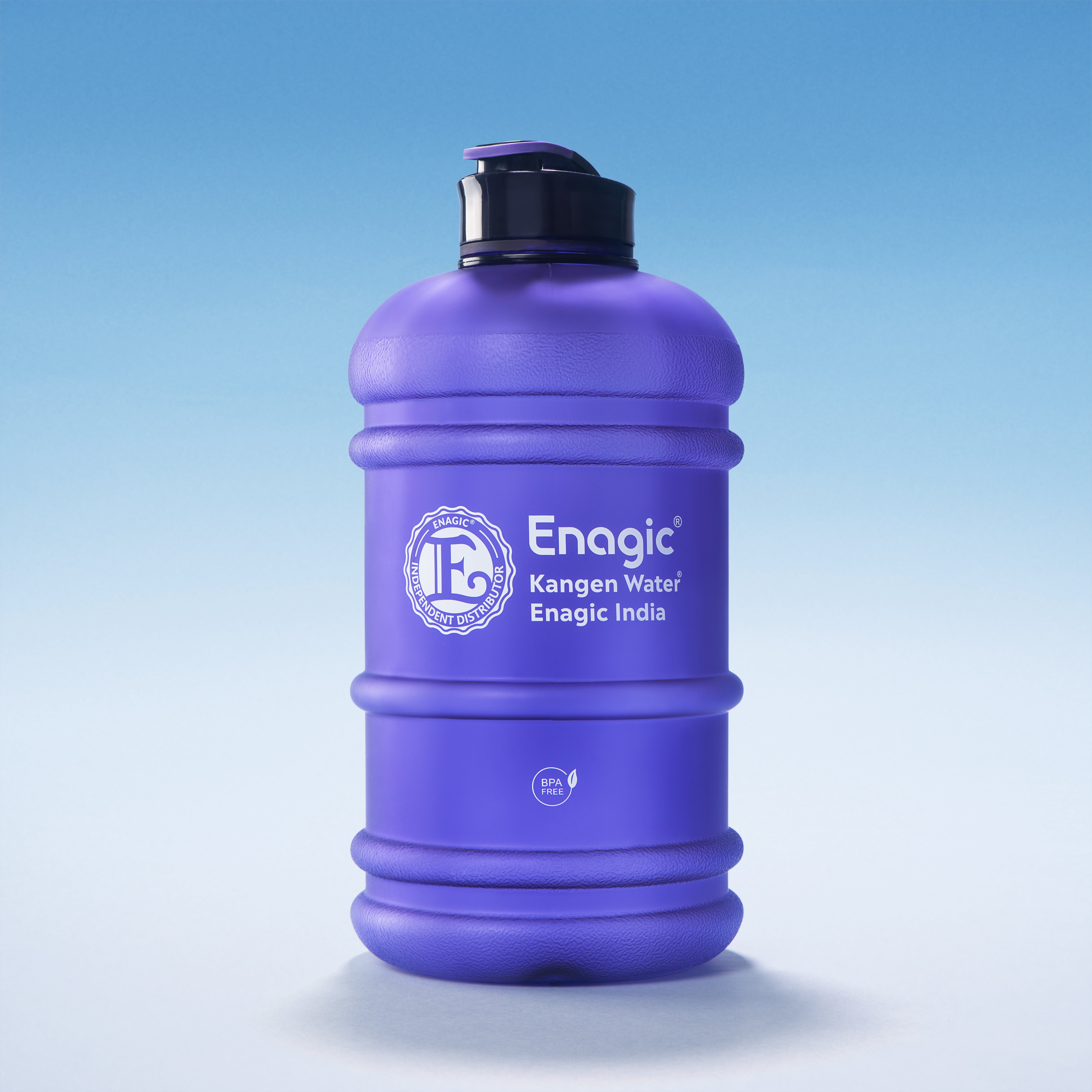 Enagic Kangen 1300ml Tritan Water Bottle – Matte Finish Sipper with Strap | BPA-Free, Leakproof, Reusable