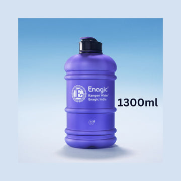 Enagic Kangen 1300ml Tritan Water Bottle – Matte Finish Sipper with Strap | BPA-Free, Leakproof, Reusable
