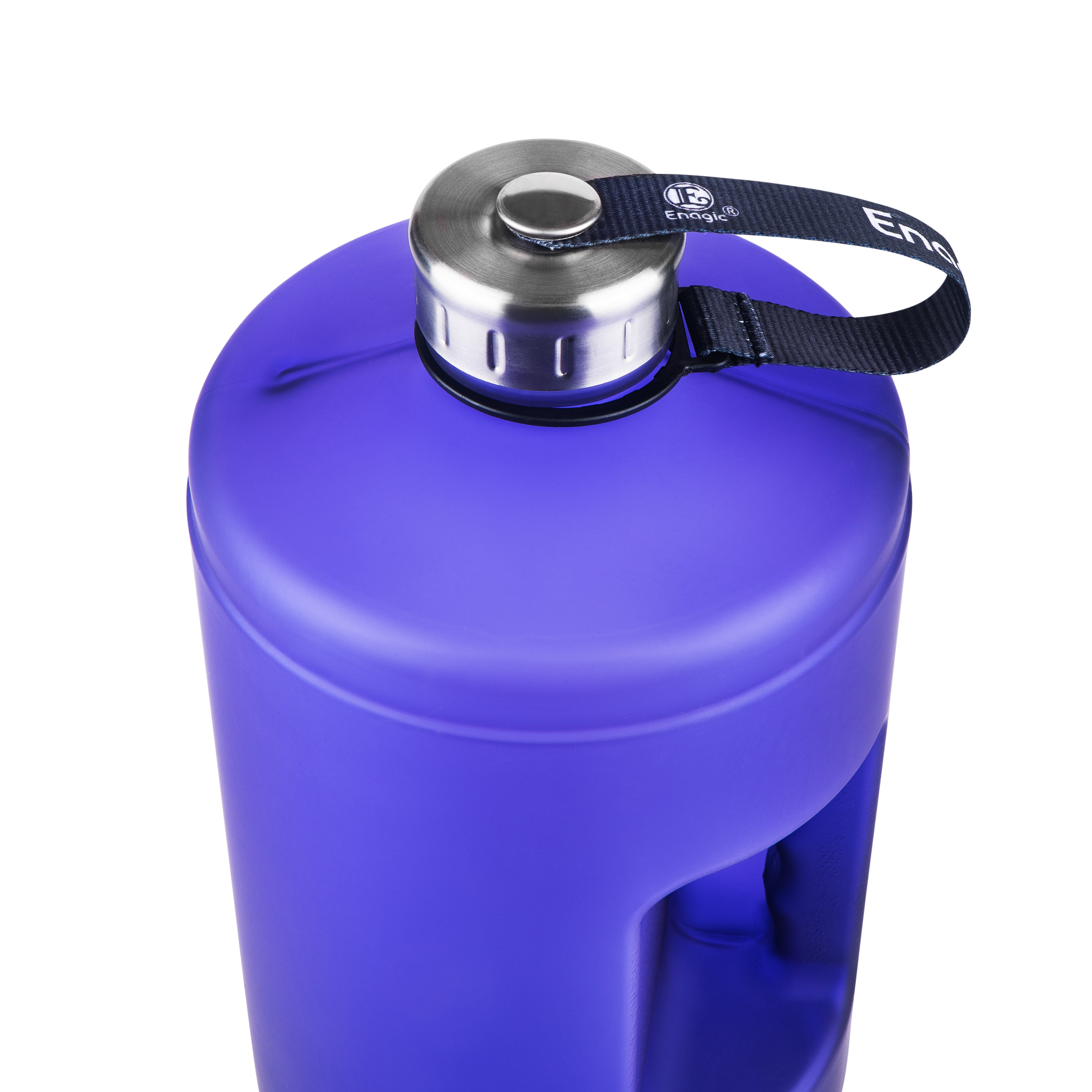 Enagic Kangen 3700ml Tritan Water Bottle – Matte Finish with Stainless Steel Lid & Handle | BPA-Free, Leakproof, Mega Size & Durable