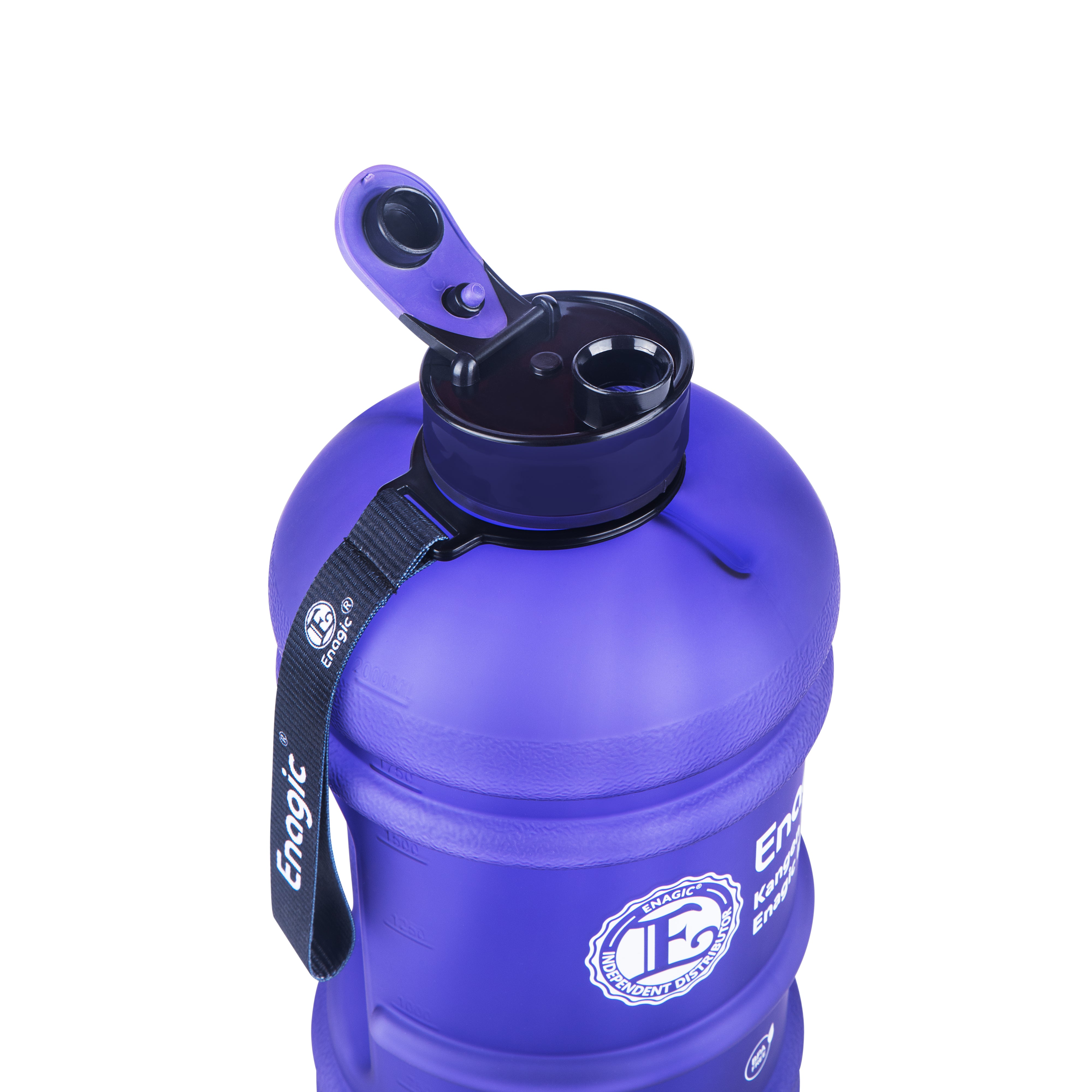 Enagic Kangen 1300ml Tritan Water Bottle – Matte Finish Sipper with Strap | BPA-Free, Leakproof, Reusable