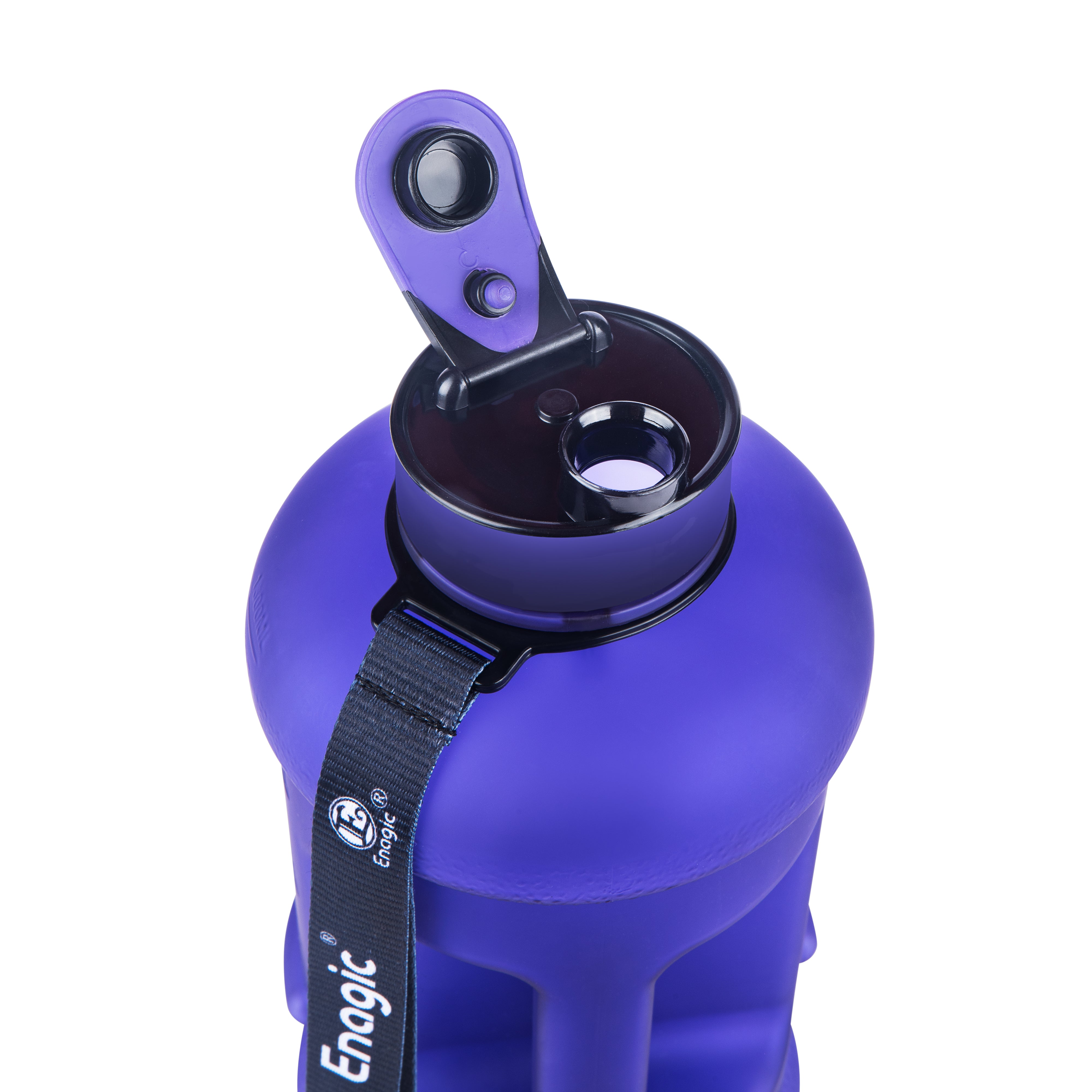 Enagic Kangen 1300ml Tritan Water Bottle – Matte Finish Sipper with Strap | BPA-Free, Leakproof, Reusable